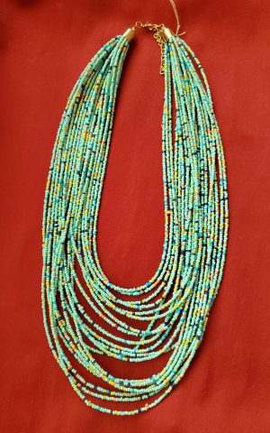Turquoise Beaded Beauty!