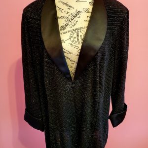 Black Metallic Jacket (Retroglam)