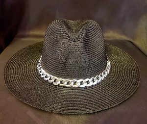 Black Brim Hat! (Glam)