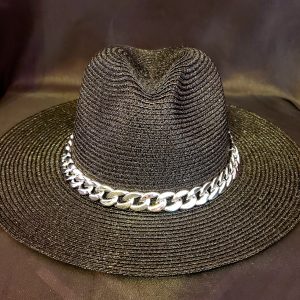 Black Brim Hat! (Glam)