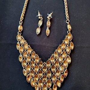 Silver, V-Shaped Necklace