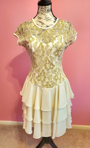 Cream Evening Dress (Retroglam)