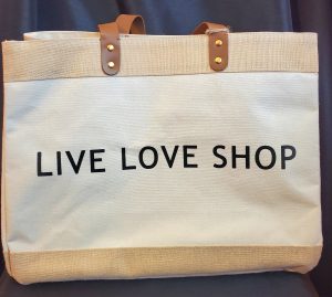 Live Love Shop Canvas Shopper!