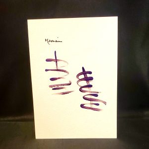 "Memories" Romantic Card