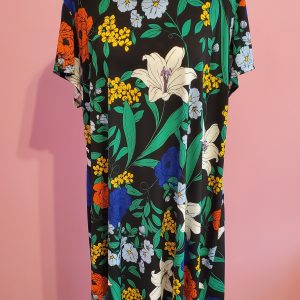 Multi-Colored Flowered Dress (Glam)