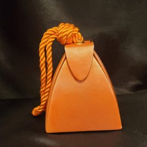 Orange Pillbox Purse (Retroglam)
