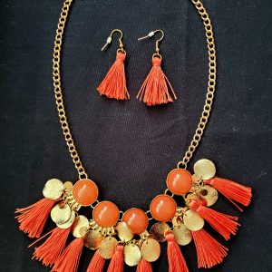 Orange Fanfare Necklace!
