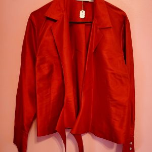 Red Silk Blouse (Retroglam) *15% Off!*