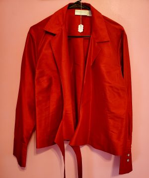 Red Silk Blouse (Retroglam) *15% Off!*