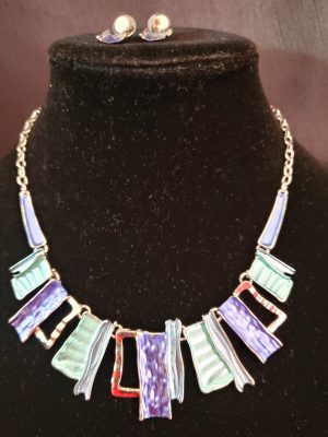 Turquoise and Silver Necklace