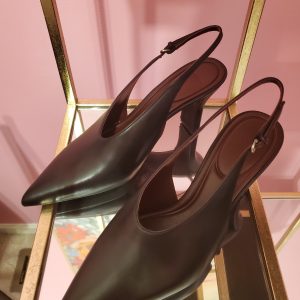 Vince Devi Leather Slingback Pump