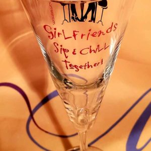 Girlfriends' Wine Flute!