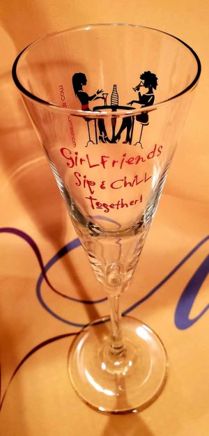 Girlfriends' Wine Flute!