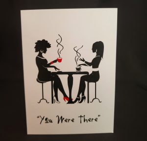 "You Were There" Girlfriend Card