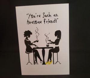 "You're Such an Awesome Friend!" Girlfriend Card