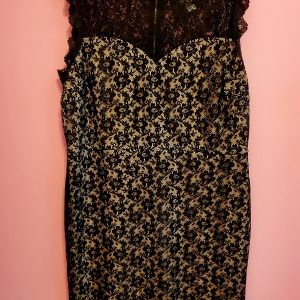 Black Mesh Dress (Glam)