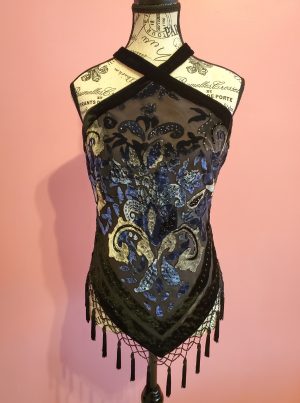 Silk Halter Top (Retroglam)