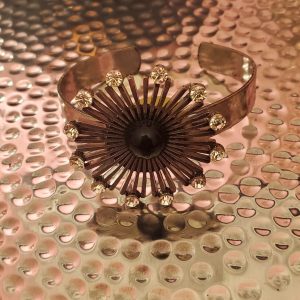 Silver and Rhinestone Bracelet